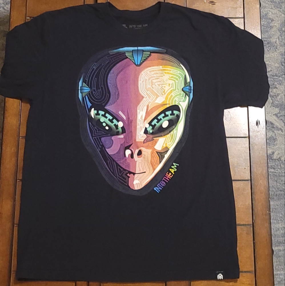 INTO THE AM, Mens Large, Graphic Tee